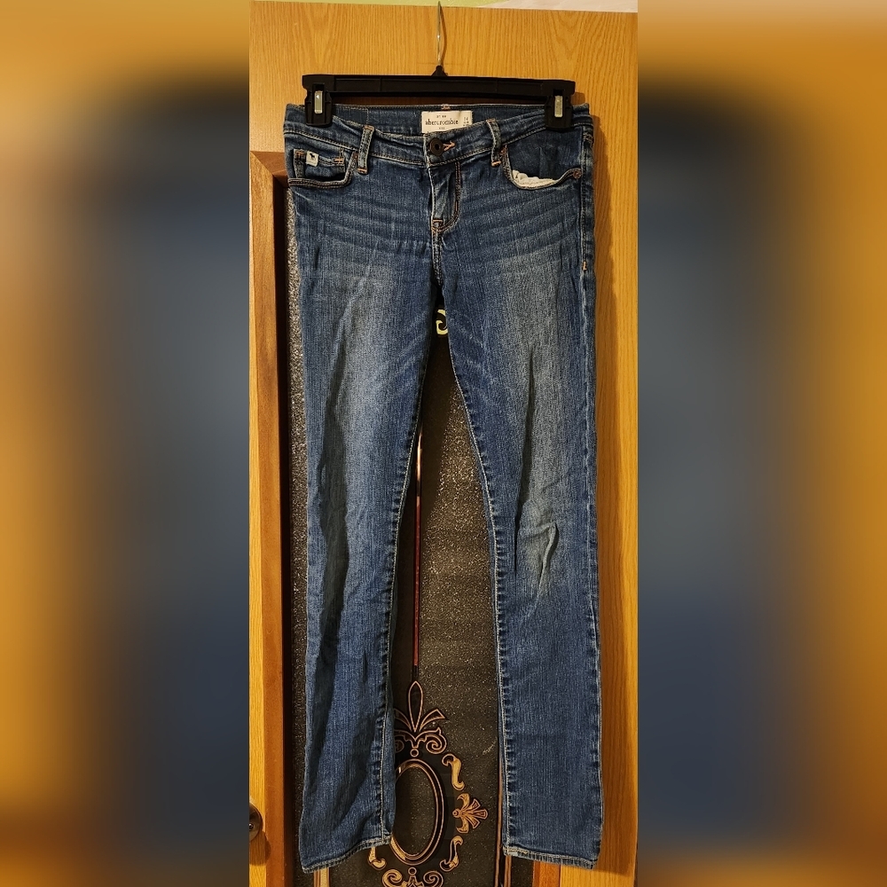 Abercrombie Landon Cute Stretch jeans size 24 girls. Pre-owned